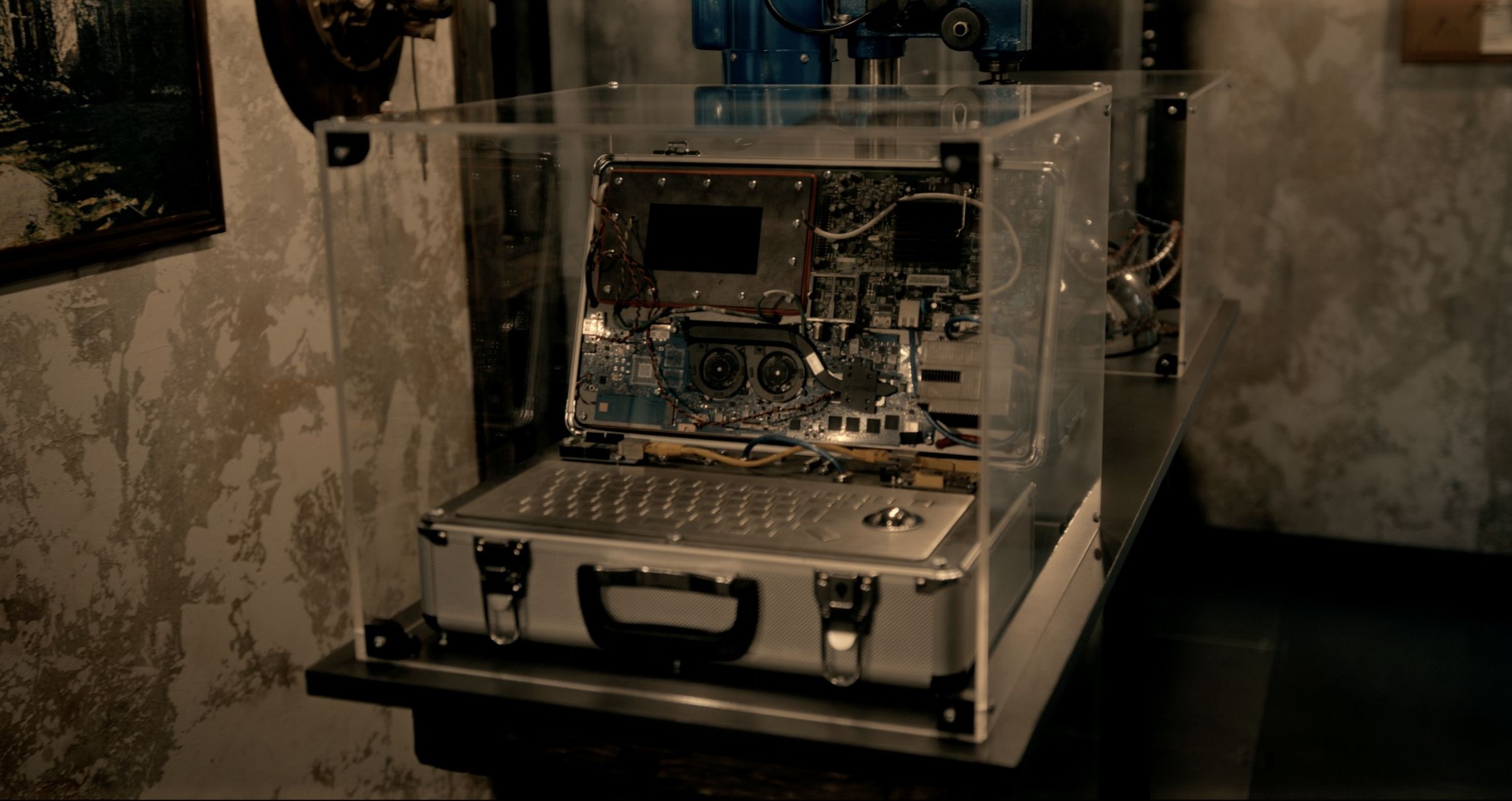 Mysterious sci fi computer. Enigma Quests Escape Room Inventor's Odyssey Through Time
